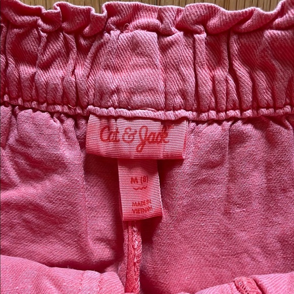 Pink and Floral Girls' Shorts Set - Picture 3 of 4